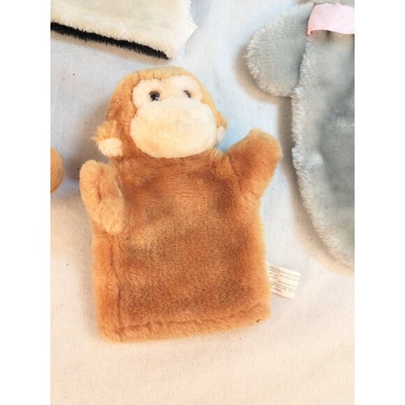 Lot Of 7 Mostly Vintage Hand Puppets Pre School Improv Theater - Picture 3 of 15